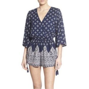 Band of Gypsies bell sleeve romper NWOT